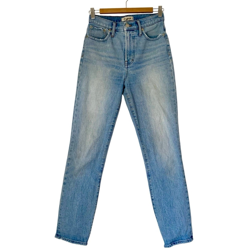 Madewell Jeans Perfect Vintage 26x29 Colebrooke Light Wash Stretch High Rise